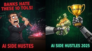 AI Side Hustles 2024: 10 Secret Tools That Pay $5K/Month (Banks HATE #7!)
