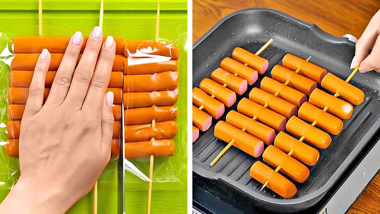 Smart Kitchen Tricks And Food Hacks That Might Be Useful - YouTube