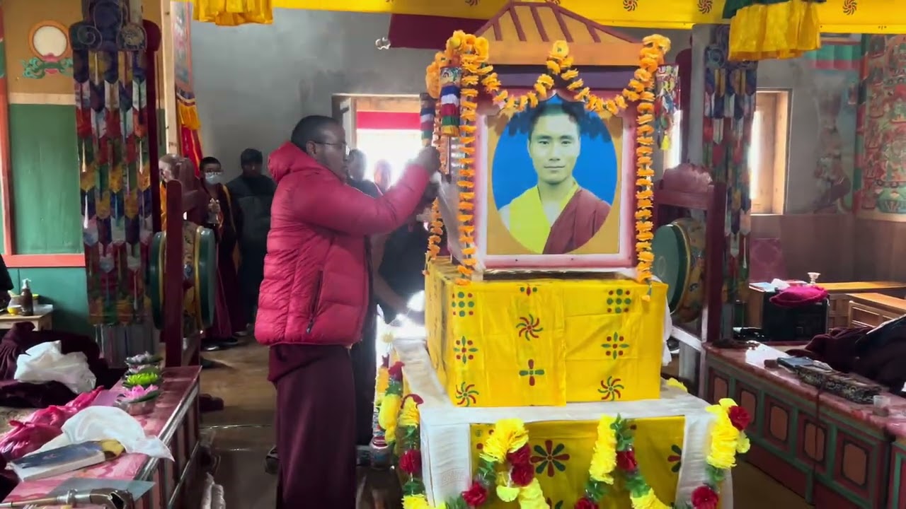 च्याङ्मितेङ ओगेन छोलिङ गोन्पा का स्वा•लोपेन पासाङ प्रति हार्दिक समवेदना