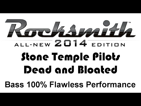 Stone Temple Pilots "Dead and Bloated" Rocksmith 2014 bass 100% finger