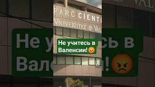 Не учитесь в Валенсии! #образование #валенсия #испания #travel
