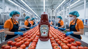 How Ketchup is made in factory - Factory Made