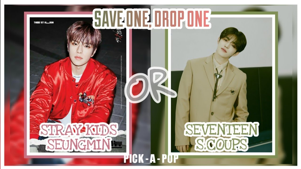 SAVE ONE, DROP ONE #2 [KPOP MALE IDOL EDITION][KPOP GAMES]