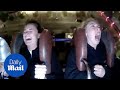 Woman freaks out on a slingshot ride - Daily Mail