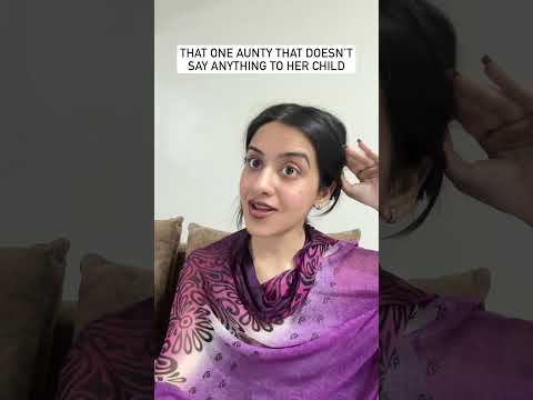 One Aunty To Who Doesn't Say Anything To Child