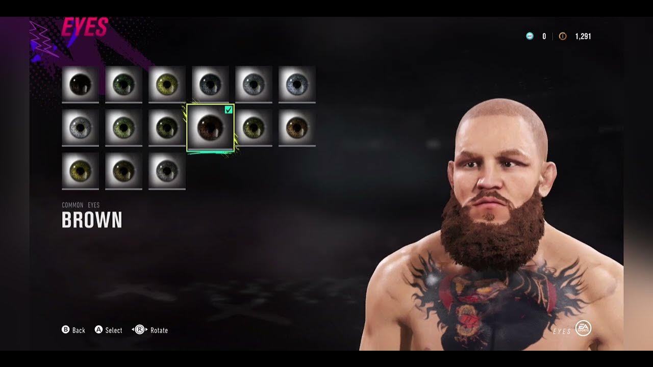 How To Create Heavyweight Conor McGregor in EA UFC 4 (CAFFormula