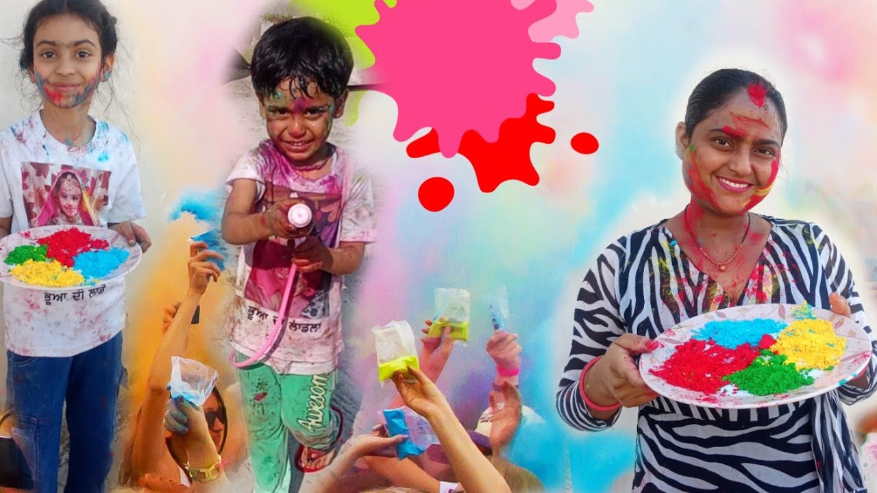 Happy Holi special#viral video #viral funny #viral Holi 🫟#cutebaby #love #nehajadon 🫟🫟🤣🤣🧿🧿💯