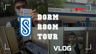 Satbayev University Dorm Room Tour | Sätpaev Universitetınıñ jataqhanasymen tanystyru | VLOG #2