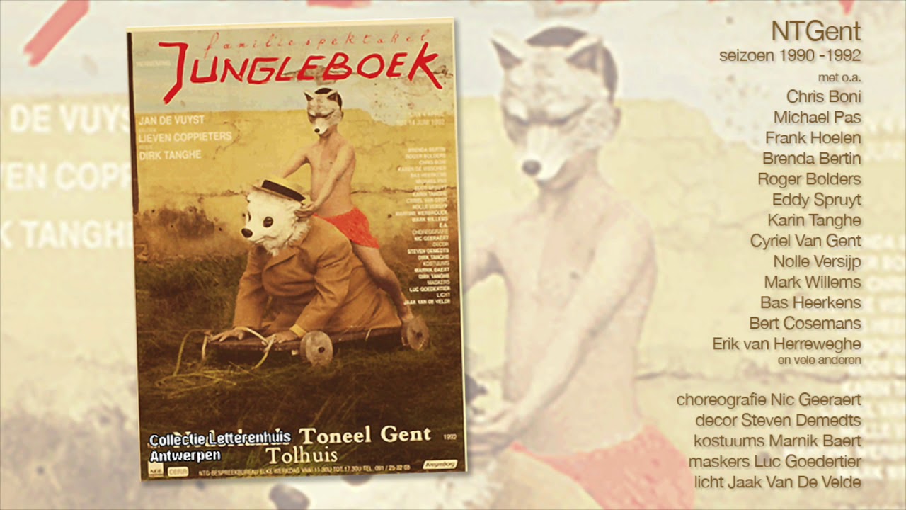 Jungleboek, musical NTGent - VTM / Tabaqui Tabako Tabakorum