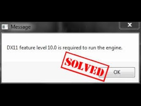 Dx11 feature level. Dx11 feature Level 10.0 is required to Run the engine. Dx11 feature Level 10.0 is. Dx11 ошибка. Ошибка dx11 feature Level 10.0 is required to Run the engine.