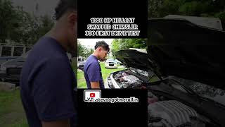 Full vlog out now! #chrysler300 #hellcat #swap #srt #mopar #cartok