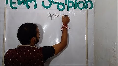 Rule for significant digit