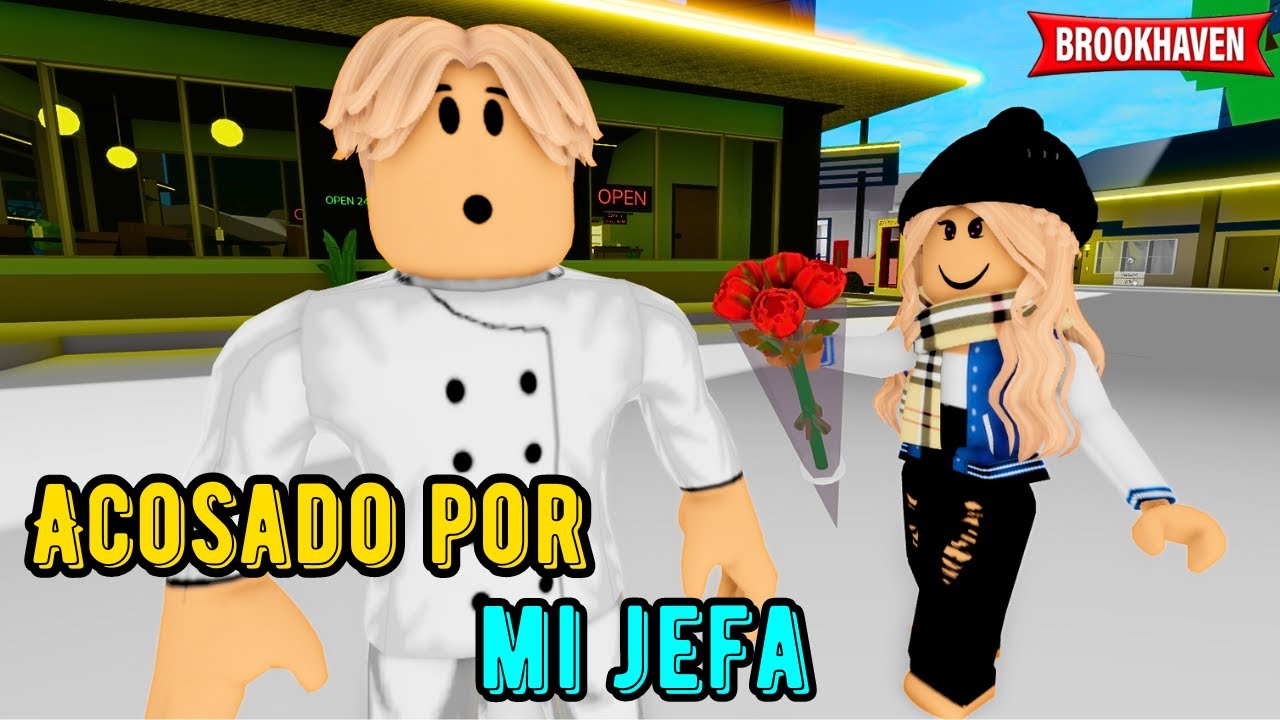 ACOSADO POR MI JEFA - Parte 1 | Mini Pelicula | Brookhaven rp🏡 historia de roblox