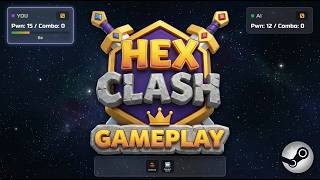 Is This the BEST New Turn-Based Strategy Game? (Hex Clash Gameplay) #tbs #IndieGame #HexClash screenshot 1