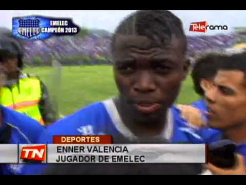 Festejos Emelec campeón 2013