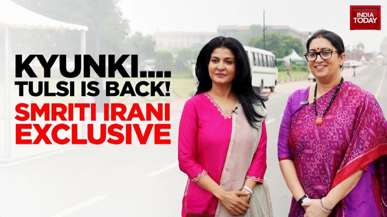 Smriti Irani Interview: From Parliament To Primetime, Politician's Big TV Comeback | India Today