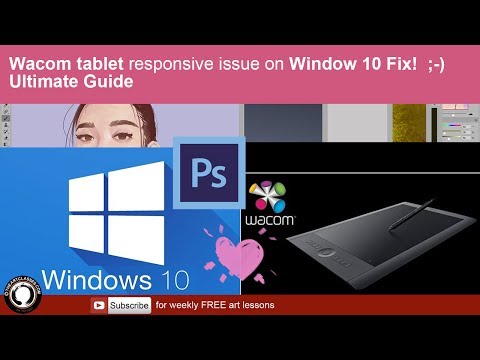 Wacom tablet responsive issue on Window 10 Fix Ultimate Tutorial hqdefault