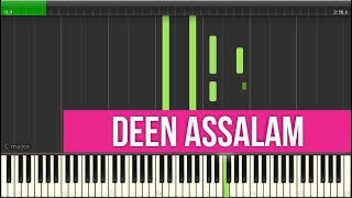 Deen asSalam (Instrumental Piano Tutorial)