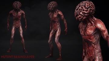 Mutant Brainslayer Preview Unreal Engine 4/5 (FAB) and Unity