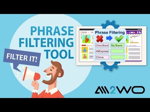 Phrase Filtering in Ali2Woo. How to remove unnecessary text from AlIExpress content automatically?