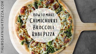 Thursday Night Pizza's Chimichurri Broccoli Rabe Pizza Recipe by Thursday Night Pizza 232 views 2 years ago 41 seconds