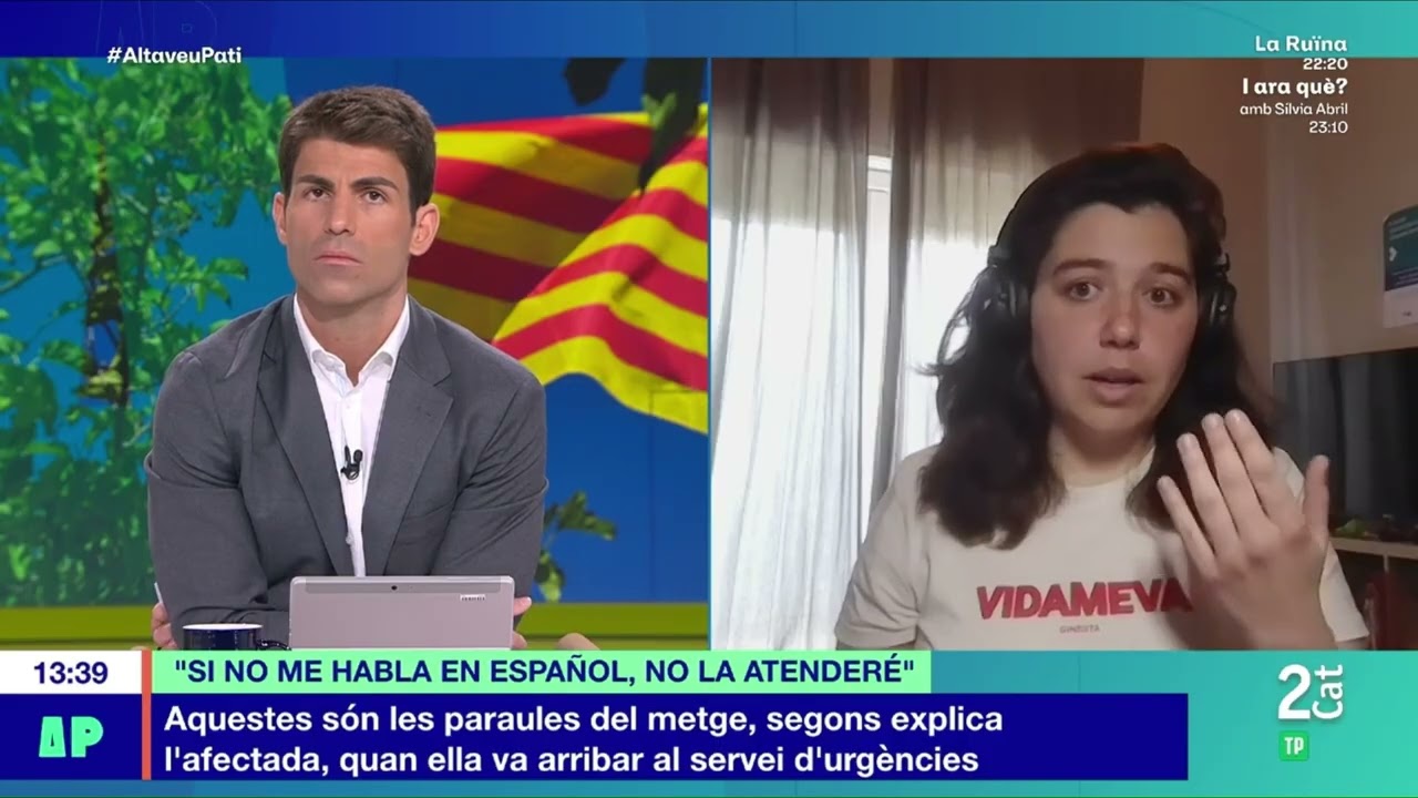 Entrevista a la Laia Passola, víctima de l'agressió catalanòfoba per part d'un metge del Sagrat Cor