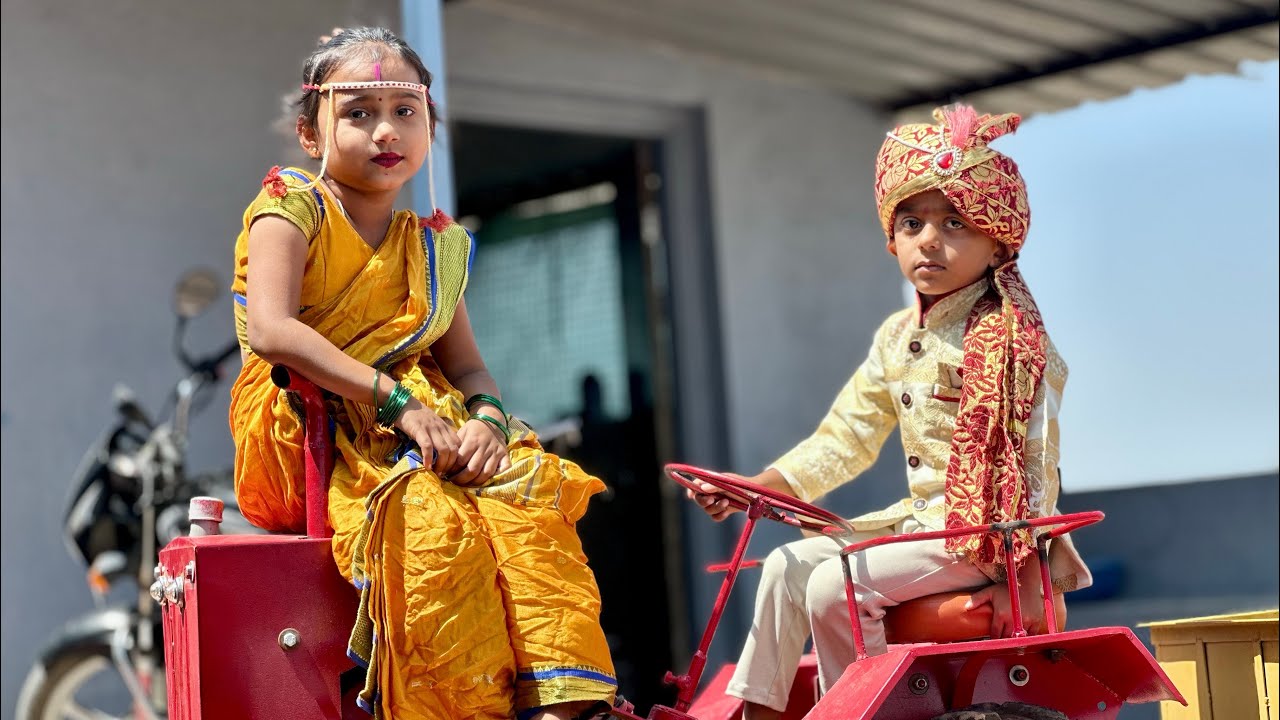 कांदे विकायला गेला अन नवरी घेऊन आला🫢