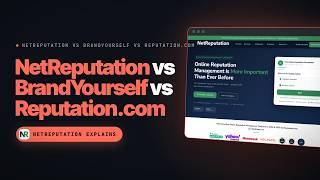 NetReputation vs BrandYourself vs Reputation.com: Best Personal Branding Service Compared
