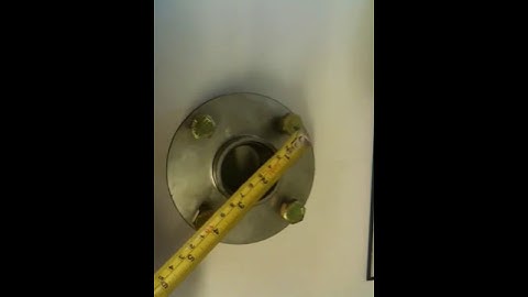 How to measure the pcd on trailer hub
