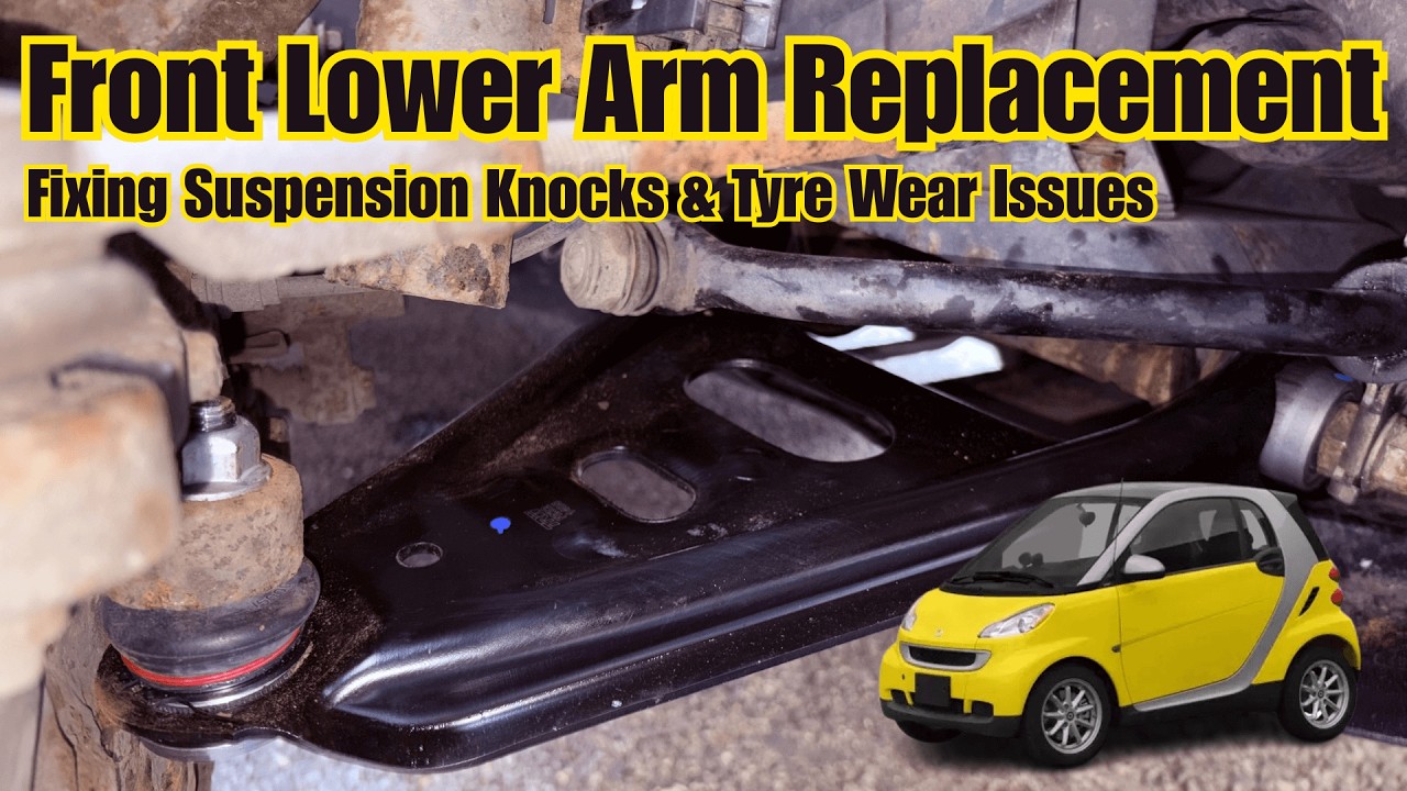n ブッシュスマート Smart Fortwo 451 Front Suspension Knocking Fix! Lower Arm
