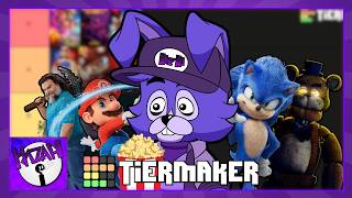 Ranking Video Game Adaptations Tier List || HAZAH TALK