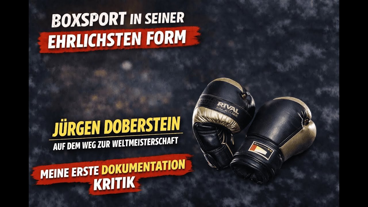 Boxsport in seiner ehrlichsten Form - Jürgen Doberstein – Sein Weg zur Weltmeisterschaft 