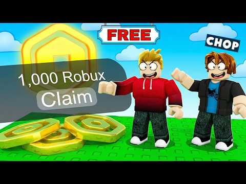 ROBLOX CHOP AND FROSTY PLAY GAME TO FIND FREE ROBUX