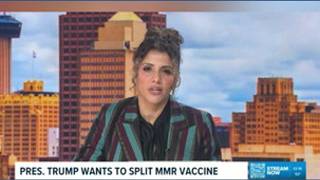 President Trump wants to split the MMR vaccine into separate shots