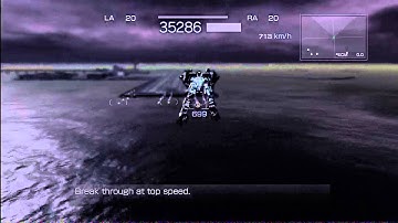 Armored Core 4 Hail of Bullets Hard Rank S