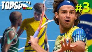 TopSpin 2k25: Sofrendo na Final 😰  - Carreira Guga #3