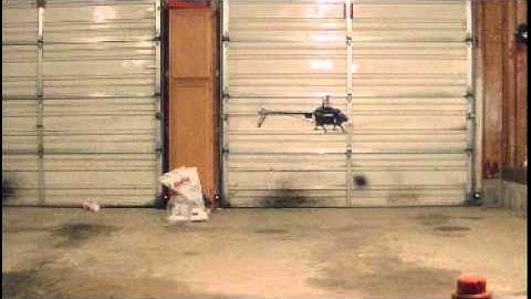 TREX 500 3G hover testing