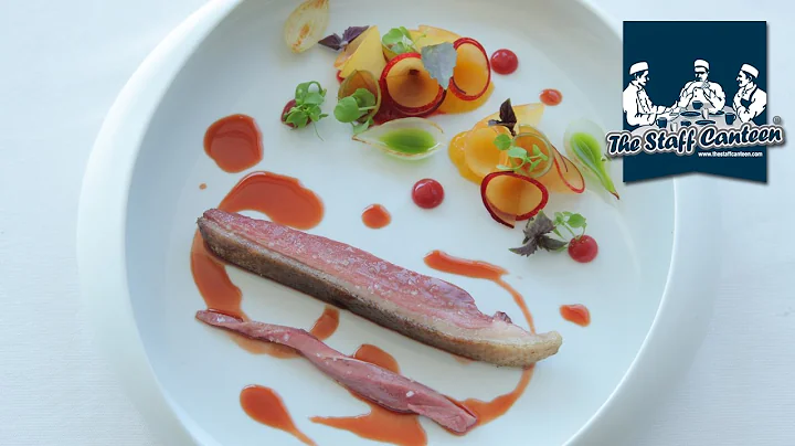 2 Michelin star chef Mauro Colagreco cooks duck wi...