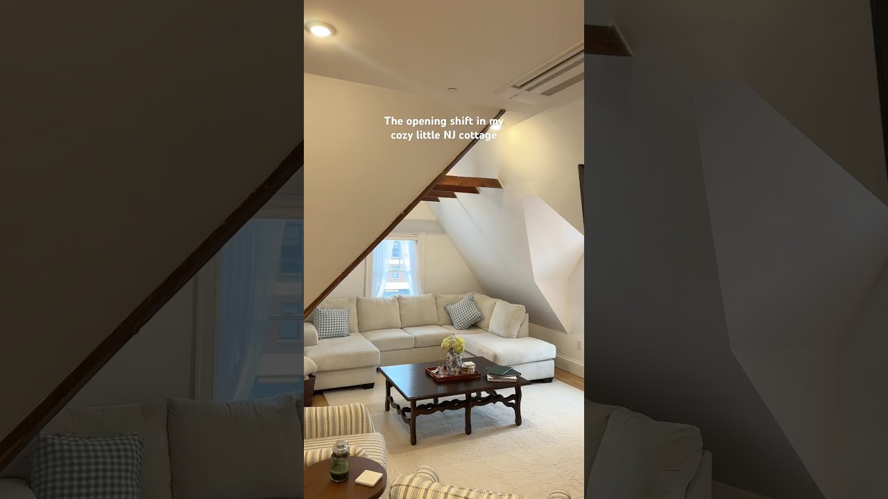 Opening shift in my cozy little NJ cottage cleaning addition 