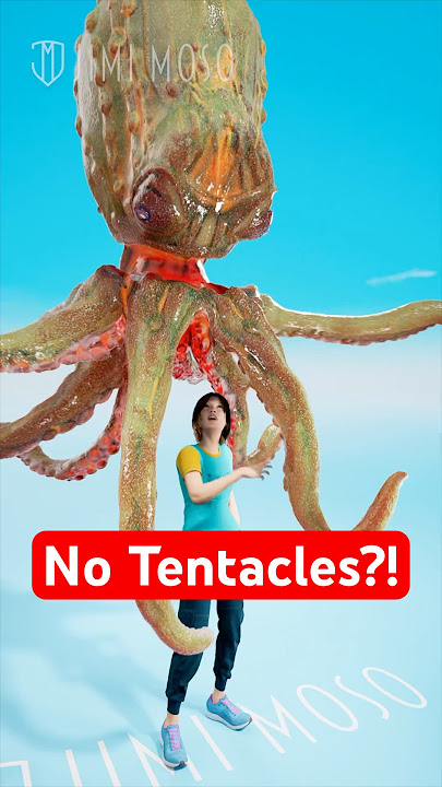 Those Aren't Tentacles?!  Here's Why 🐙 #shorts #science #octopus #marinelife