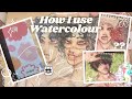How I use watercolour