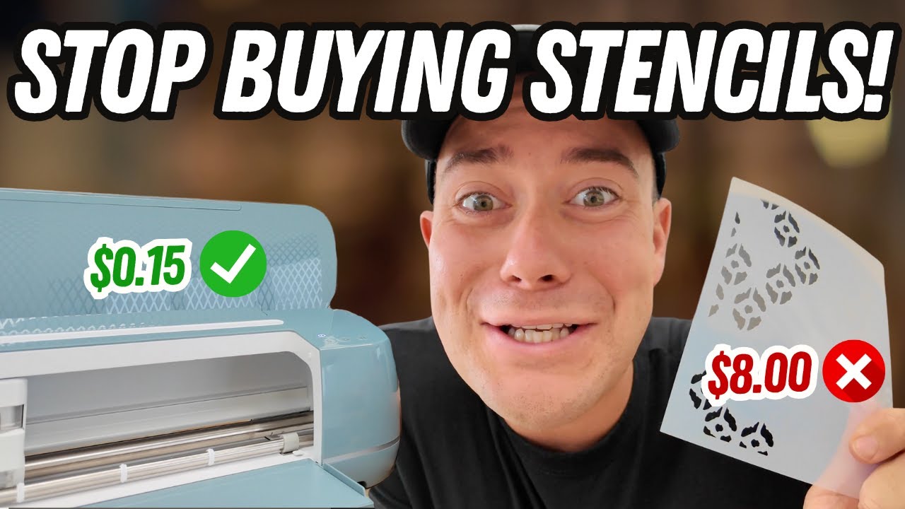 We've been SCAMMED?! Stop buying stencils & make your own for CHEAP 😲