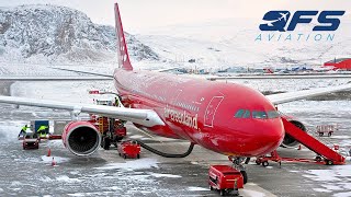 Air Greenland - A330 200 - Economy - Kangerlussuaq (SFJ) to Copenhagen (CPH) | TRIP REPORT screenshot 4