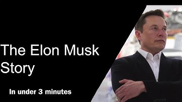 The Elon Musk Story in Under 3 minutes