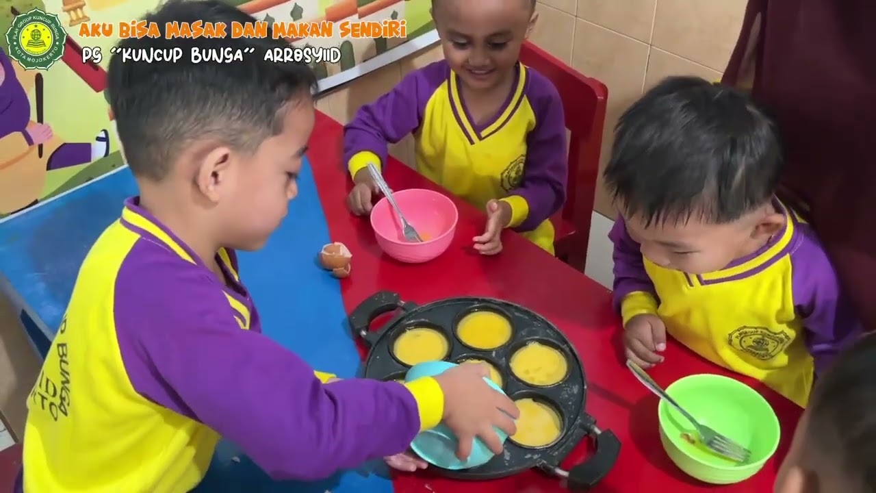 Kegiatan Sekolah Eps.6 | AKU BISA MASAK DAN MAKAN SENDIRI