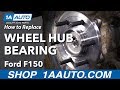 How to Replace Wheel Hub Bearing 2011-14 Ford F-150
