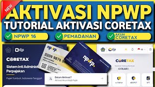 TERBARU 2026! TUTORIAL AKTIVASI CORETAX PEMADANAN NPWP DENGAN NIK KTP