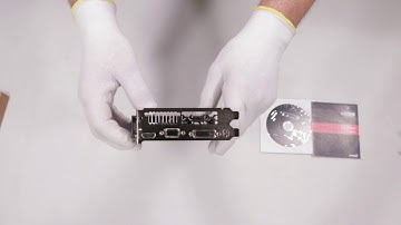 Unboxing XFX Graphics card R7 240 Core Edition 2GB DDR3 700/1600 (HDMI DVI VGA)