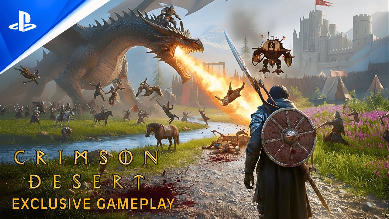 CRIMSON DESERT ALL NEW Gameplay & Boss Fights 4K | ULTRA Realistic ...