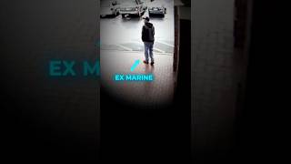 Ex Marine Helps Police Catch Armed Robber #shorts